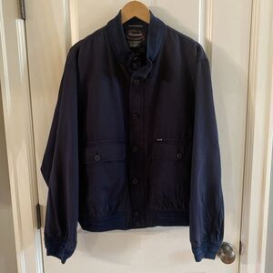 Faconnable by Albert Goldberg Blue Jacket Men’s Large – Cotton Rayon Blend‎